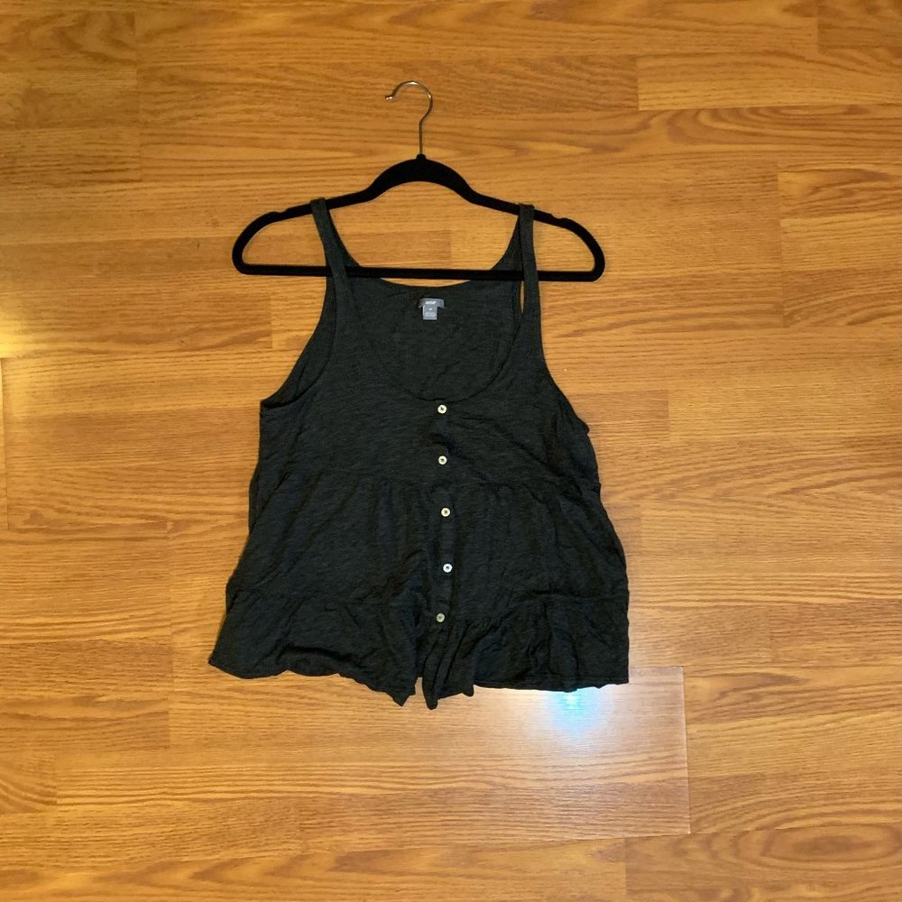 Aerie Tank Dark Grey Size Medium